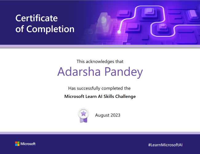 Adarsha Pandey- Google certificate